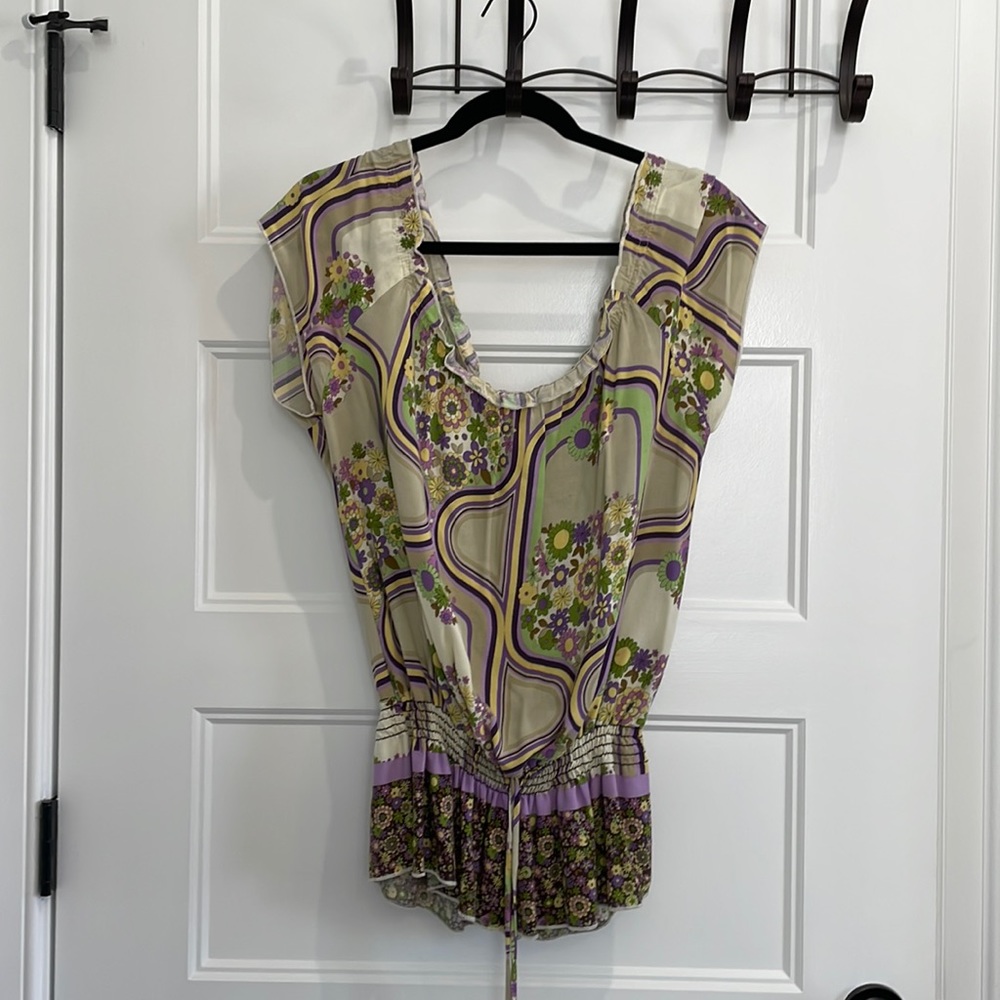 Vintage women’s sleeveless top- size L
